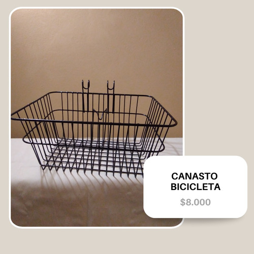 Canasto Para Bicicleta 