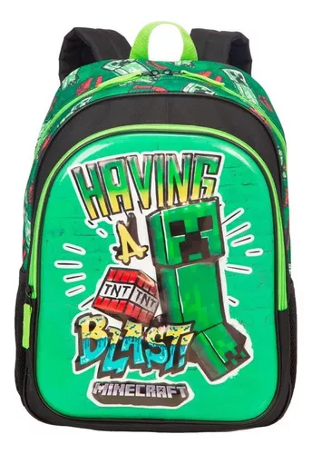 MOCHILA-MORRAL MINECRAFT