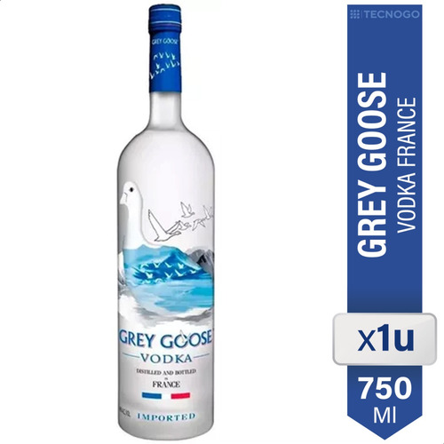 Vodka Grey Goose 750ml Clasico Francia Importado Trago Licor