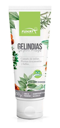 Gelindias Gel Castaño Indias - g a $180