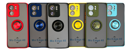 Funda Ring Anillo Antigolpe Para Motorola Moto Edge 40