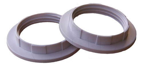 2pcs Lâmpada Tonalidade Anéis De Lâmpada De Branco