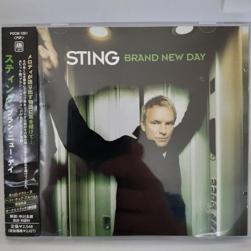 Sting Brand New Day Cd Japonés Obi Musicovinyl