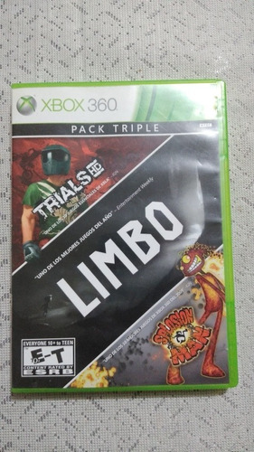 Xbox 360 Limbo Triple Pack (no Marvel,crash,silent,resident)