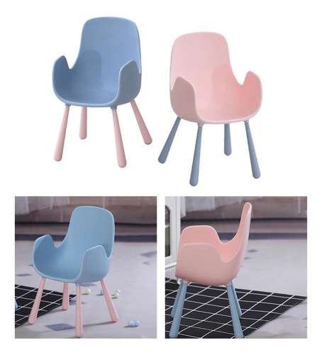 2x1: 6 Sillón De Resina De Casa De Muñecas Modelo Bjd