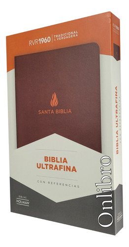 Biblia Ultrafina Con Referencia Reina Valera 1960 Marron