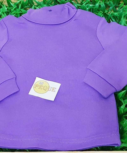 Imagen 7 de 8 de Poleras, Remeras Cuello Alto, Bebé, Niños