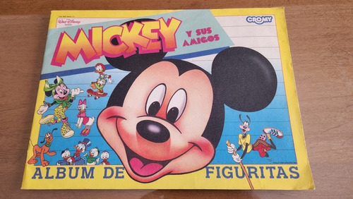 Álbum Figuritas Mickey Cromy Disney Completo Muy Bueno 