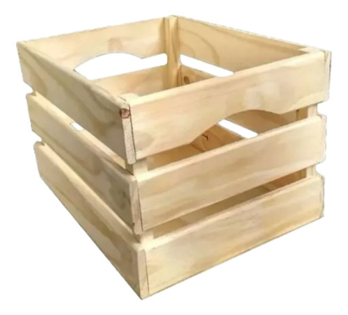 Cajon Verdura Verdulero Caja Madera Organizador - Pinoshow