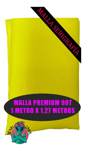 Malla Premium 90 Hilos Serigrafia 1 X 1,27metros Serigrafica