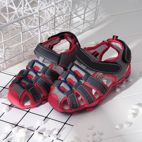 Zapatos Para Niños Y Niñas, Sandalias De Playa De Verano Con