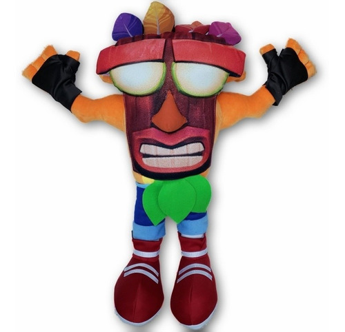 Peluche Crash Bandicoot Aku Aku Mascara Grande