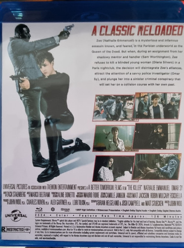 The Killer 2024 Blu Ray Latino