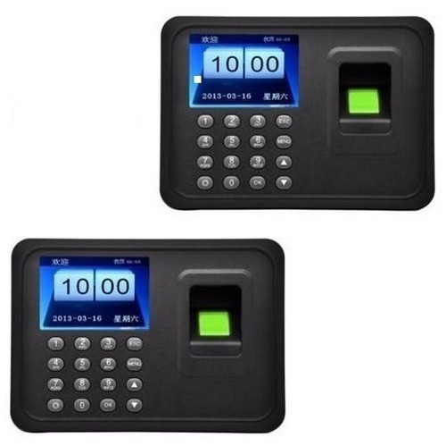 2 Reloj Biometrico Control Asistencia Huella Y Password W01