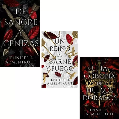 Saga De Sangre Y Cenizas - Armentrout Jennifer (3 Libros)