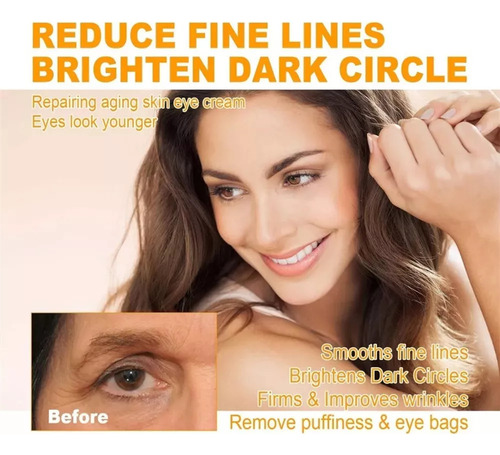 Crema Reafirmante For Ojos, Elimina Bolsas Y Ojeras ,