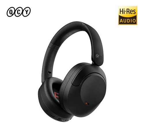 Audífono Inalámbrico Qcy H4 Anc Bluetooth Negro Hi-res 70h