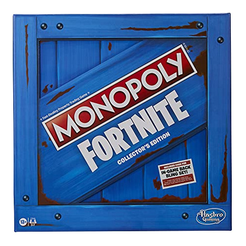 Monopoly: Juego De Mesa Fortnite Edición Coleccionista Inspi