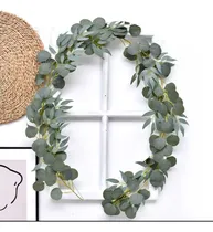 Comprar Hojas Artificiales 2mts De Eucalipto Sauce Lloron Xunidad