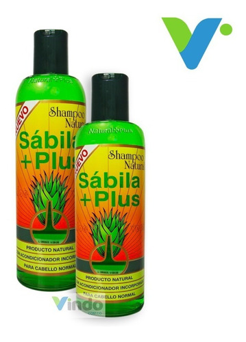 Shampoo Sábila Humecta Suaviza Nutre Crecimiento Naturalplus