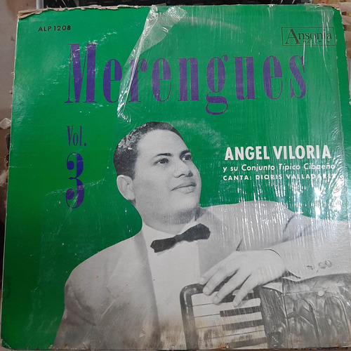 Vinilo Merengues Vol 3 Angel Viloria Dioris Valladares C5