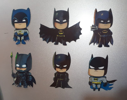 Pack De Imanes Batman X 6 Unidades