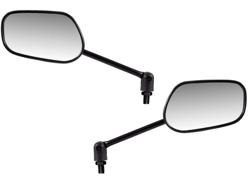 Espelho Retrovisor Par Modelo Mini Titan 125 2000 Articulado