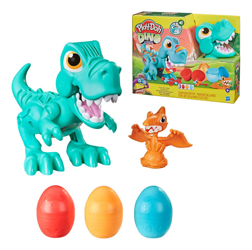 Play-doh Dino Crew Rex El Dino Glotìn Hasbro
