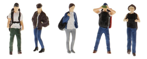 2 X 1/64 Figuras Diorama Street Scene Escenario Modelo Kit
