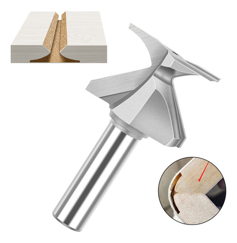 M Roteador De Carpintaria E6r18 De 1/2 Polegada Shank Wood