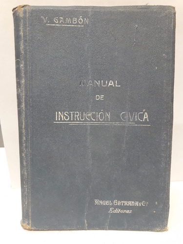Manual De Instruccion Civica - Vicente Gambon