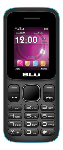 BLU Z4 Dual SIM 32 MB negro/azul 32 MB RAM