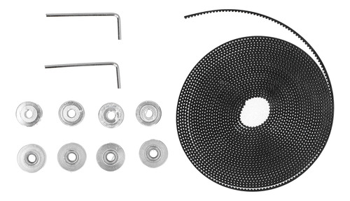 Kit De Ruedas Síncronas Con Polea Para Correa Dentada Gt2, A