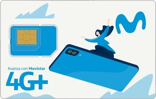 Línea Movistar Simcard 4g+ Chip Oferta Corporativa Exclusiva
