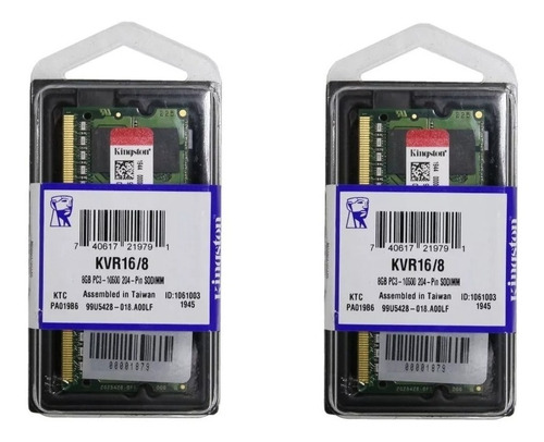 Memoria 16gb 2x8gb Imac 21.5 27 Mid Late 2011