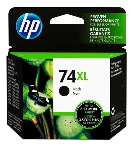 Cartucho Hp 74xl Cb336wl Negro Original Gtia 12 Meses