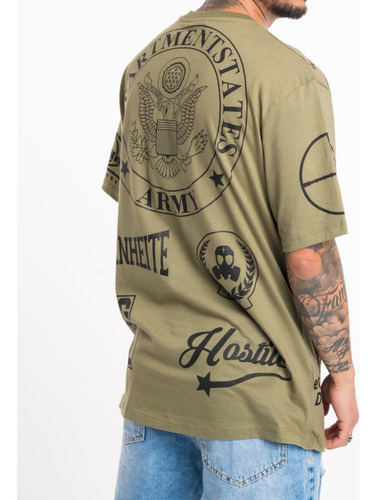 Remera Hombre Farenheite Oversize Al Enemy