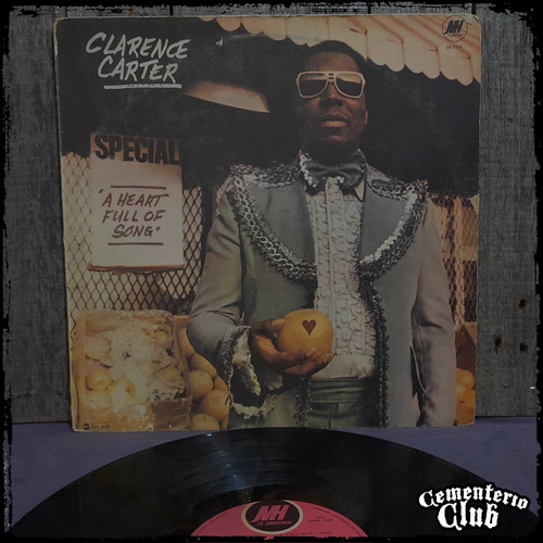 Clarence Carter - A Heart Full Of Song - Arg 1976 Vinilo Lp