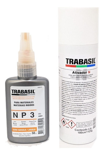 Adhesivo Trabasil Np3 50g + Acitvador N