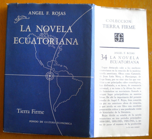 Rojas Angel F. / La Novela Ecuatoriana Fondo De Cultura