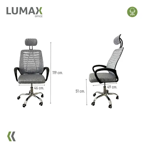 Silla Ejecutiva Lumax Ergonómica Mesh Samana