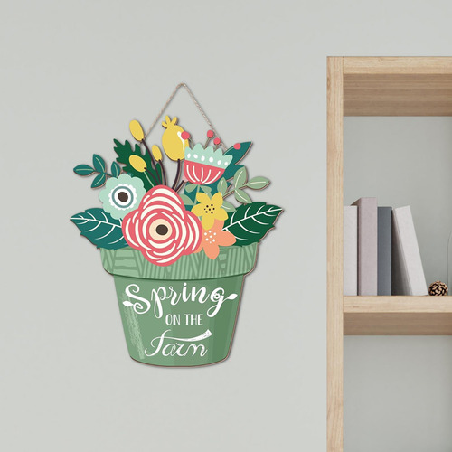 Señal De Primavera Compatible Con La Puerta De Entrada
