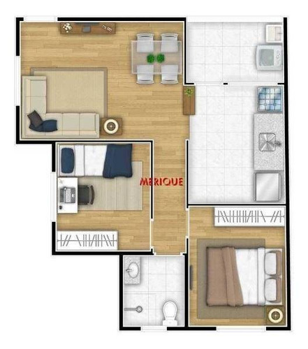 Imagem 19 de 22 de Sobrado Com 2 Dormitórios À Venda, 51 M² Por R$ 237.500,00 - Jardim Benfica - São Paulo/sp - So0067
