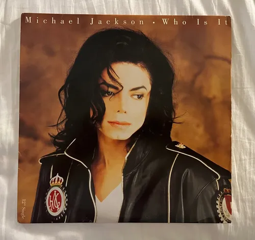 Michael Jackson Who Is It 7インチ Lp Michael Jackson Who Is It Single De Época Americano