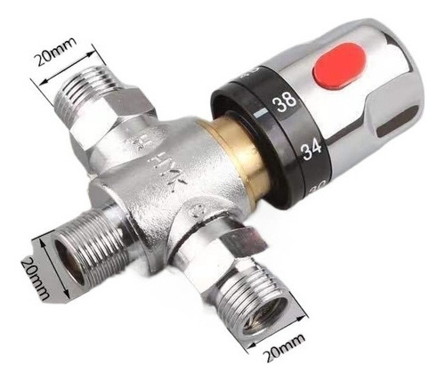 3/4 Dn20 Válvula Mezcladora Termostática Ducha De Agua