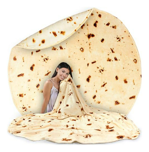 Zulay (60-80 Pulgadas) Manta Gigante De Burrito De Doble Car