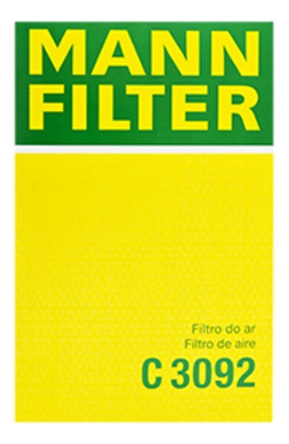 Filtro De Aire Fiat Punto Gran Punto 1.4 8v Evo Mann Egs