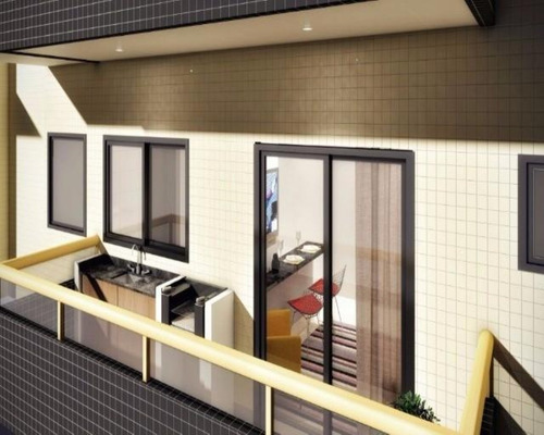Imagem 2 de 6 de Vende-se Residencial Costa De Caparica Apartamento Para Venda 62,94 M2 Útil, Boqueirão, Praia Grande/sp. Prédio Novo - Previsão De Entrega Agosto/2018 - Ap0159 - 68958565