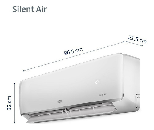 Aire Acondicionado Split Frio/calor Bgh Bs52wccr 4500f 5200w