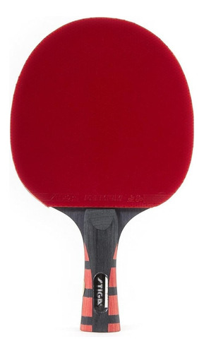 Raqueta de ping pong Stiga Evolution negra/roja FL (Cóncavo)